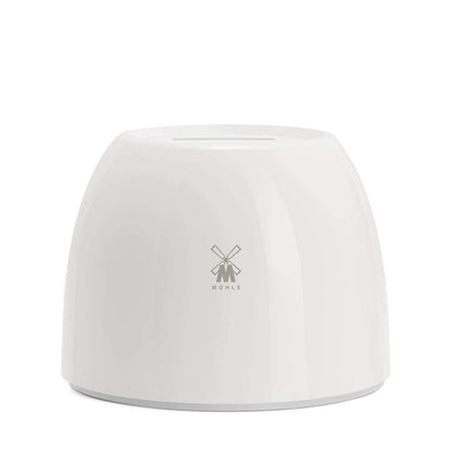MÜHLE Porcelain Blade Bank: Elegant White Razor Blade Collector