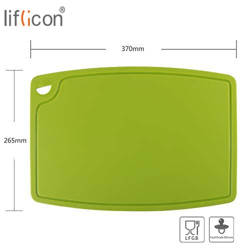 Non-Toxic Food-Grade Silicone Cutting Board Set, 3-Piece – Liflicon