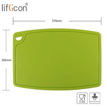Non-Toxic Food-Grade Silicone Cutting Board Set, 3-Piece – Liflicon