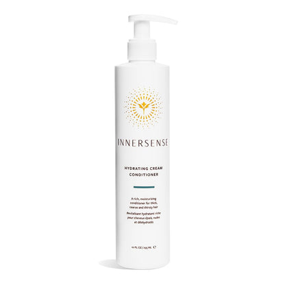 Innersense hydrating cream conditioner bottle on a white background