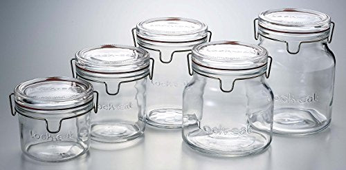 Airtight Glass Lock-Eat Storage Jar, 2 L, Italian-Made – Luigi Bormioli