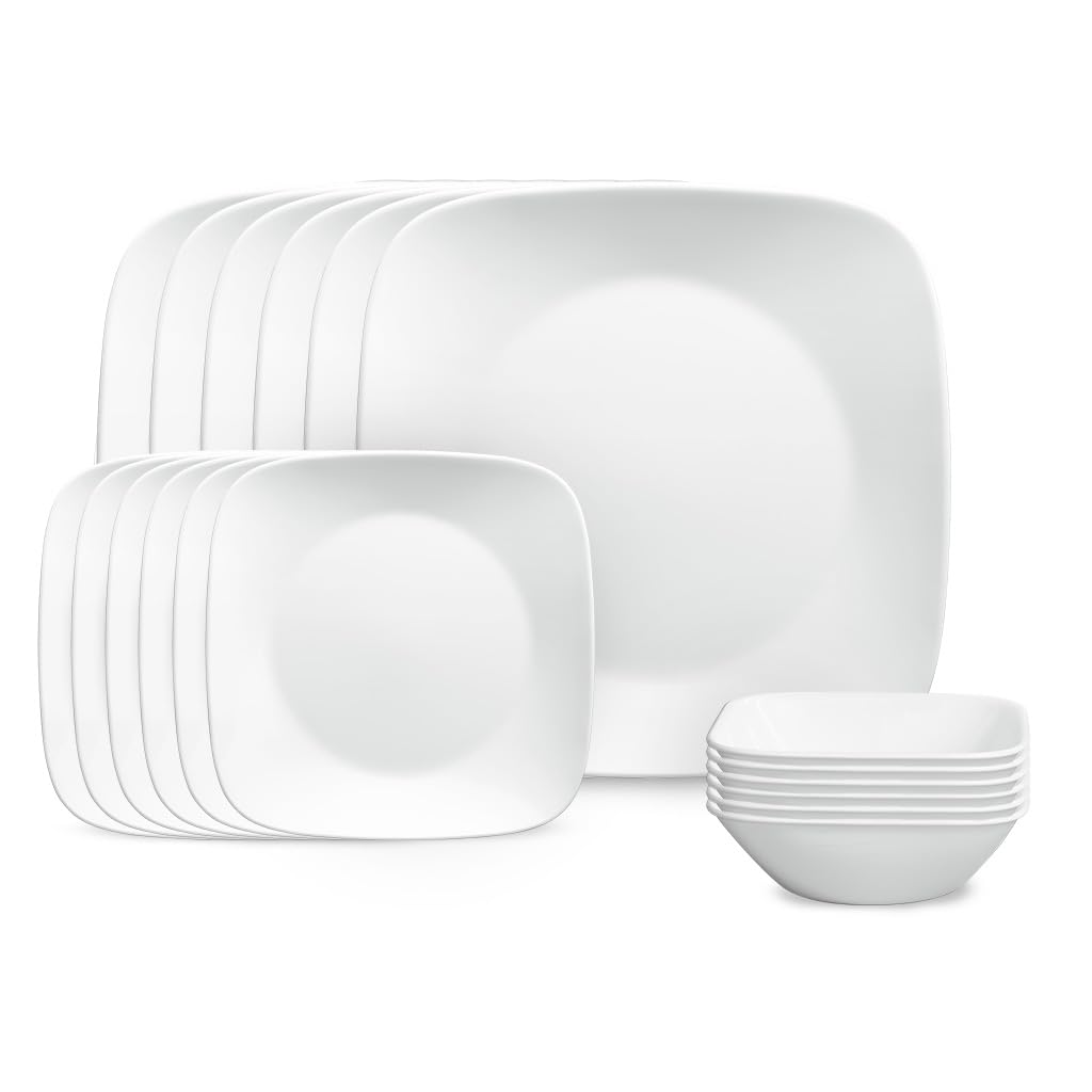 Non-Toxic Glass Dinnerware Set, Service for 6 – Corelle Wandering Grove