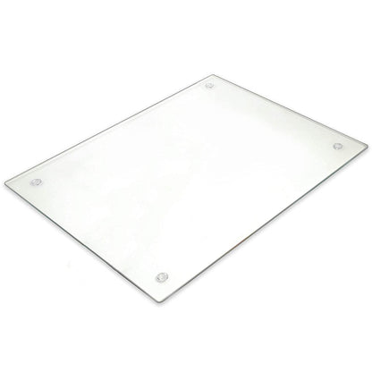 Non-Toxic Tempered Glass Serving Board & Trivet