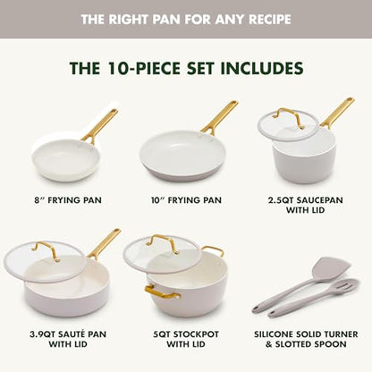 NSF-Certified Ceramic Nonstick Cookware Set – GreenPan Reserve Pro