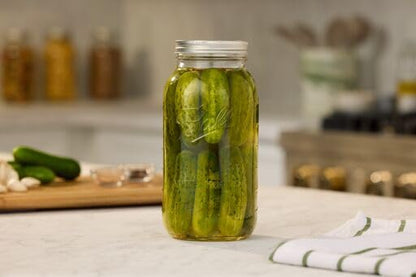 Wide Mouth Half-Gallon Glass Mason Jars, BPA-Free, 12-Pack – Ball