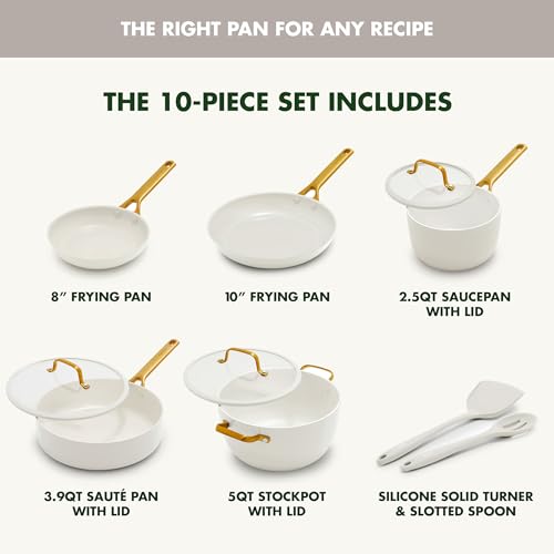 NSF-Certified Ceramic Nonstick Cookware Set – GreenPan Reserve Pro