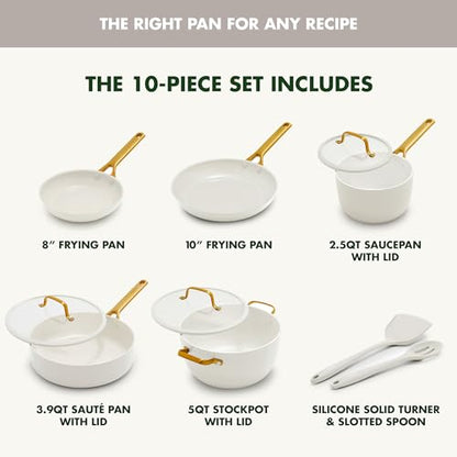 NSF-Certified Ceramic Nonstick Cookware Set – GreenPan Reserve Pro