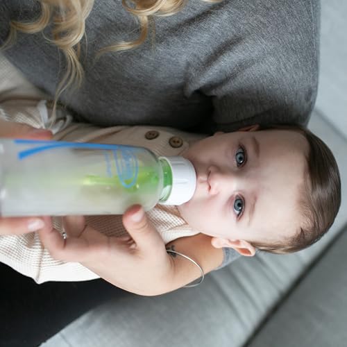 Dr. Brown’s Options+ 4 oz Narrow Borosilicate Glass Baby Bottles (2-Pack)