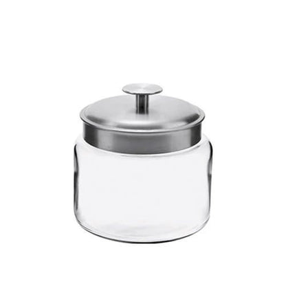 Glass Storage Jars with Fresh-Sealed Lids, 96 oz, 2-Pack – Anchor Hocking