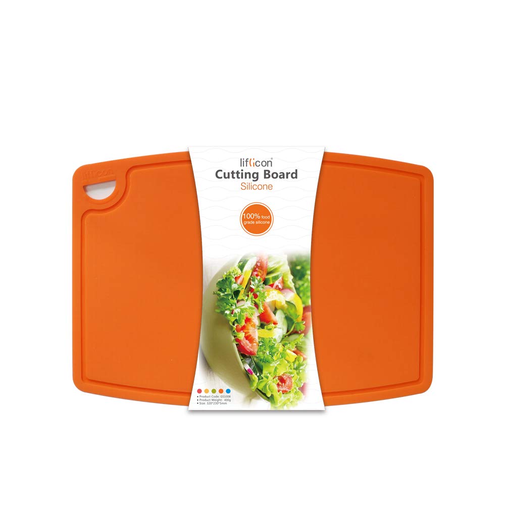 Non-Toxic Food-Grade Silicone Cutting Board Set, 3-Piece – Liflicon
