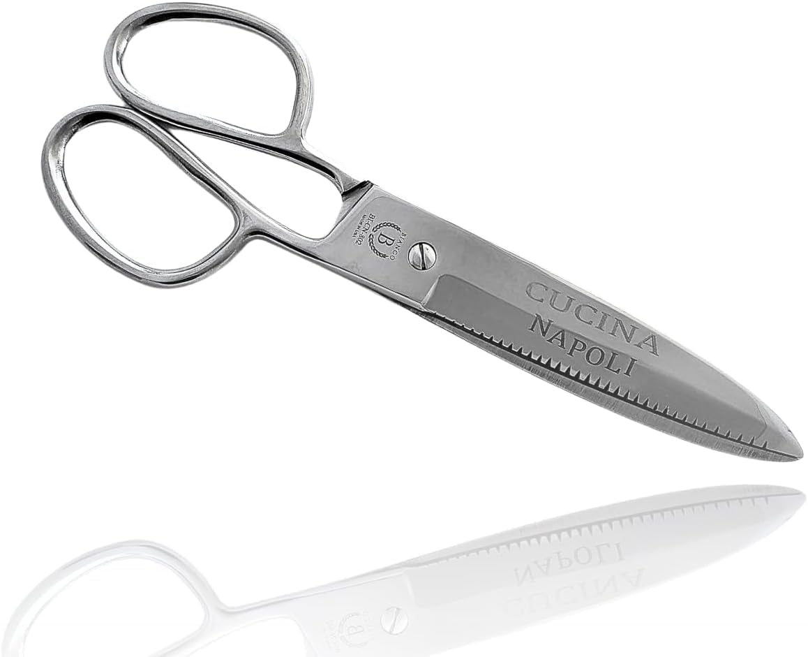 Plastic-Free Stainless Steel Kitchen Shears, USA-Made – Cucina Napoli