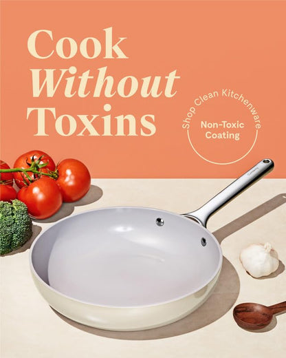 PFAS-Free Ceramic Nonstick Fry Pan Duo – Caraway