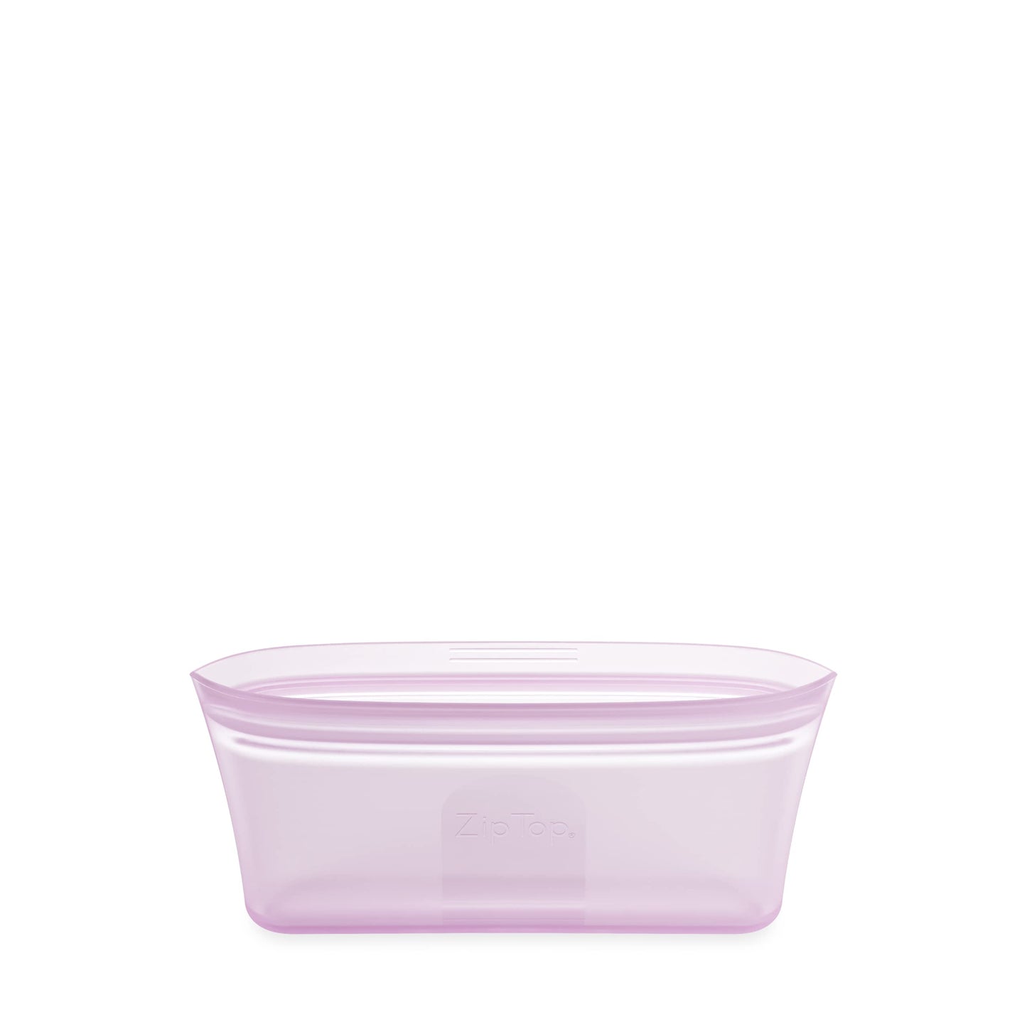 Reusable Silicone Bags, Stand-Up Zip Seal, 2-Bag Set - Zip Top
