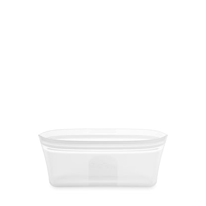Reusable Silicone Bags, Stand-Up Zip Seal, 2-Bag Set - Zip Top