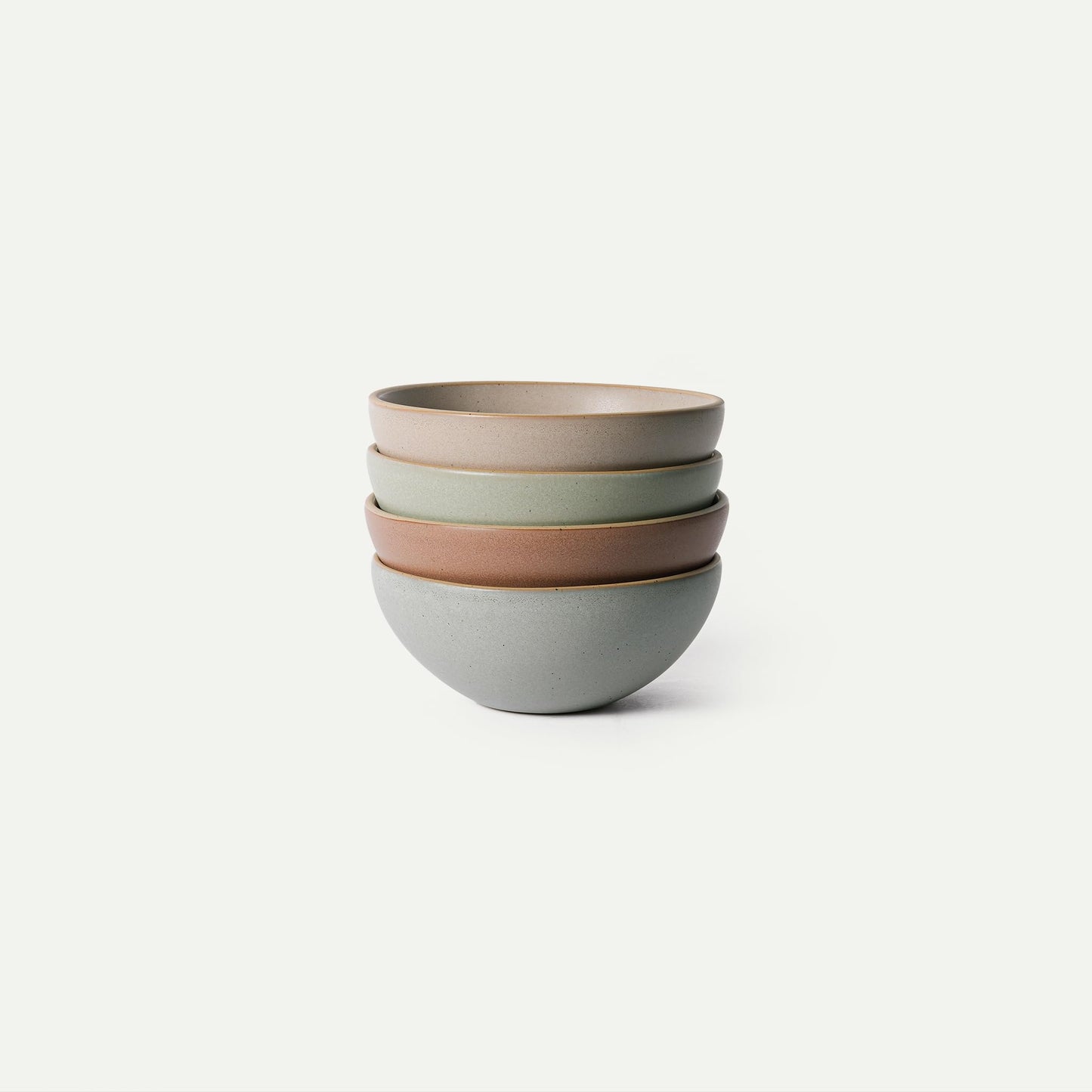 Lead-Free Ceramic Bowls, Lab-Tested – Mora (Set of 4, 28oz)