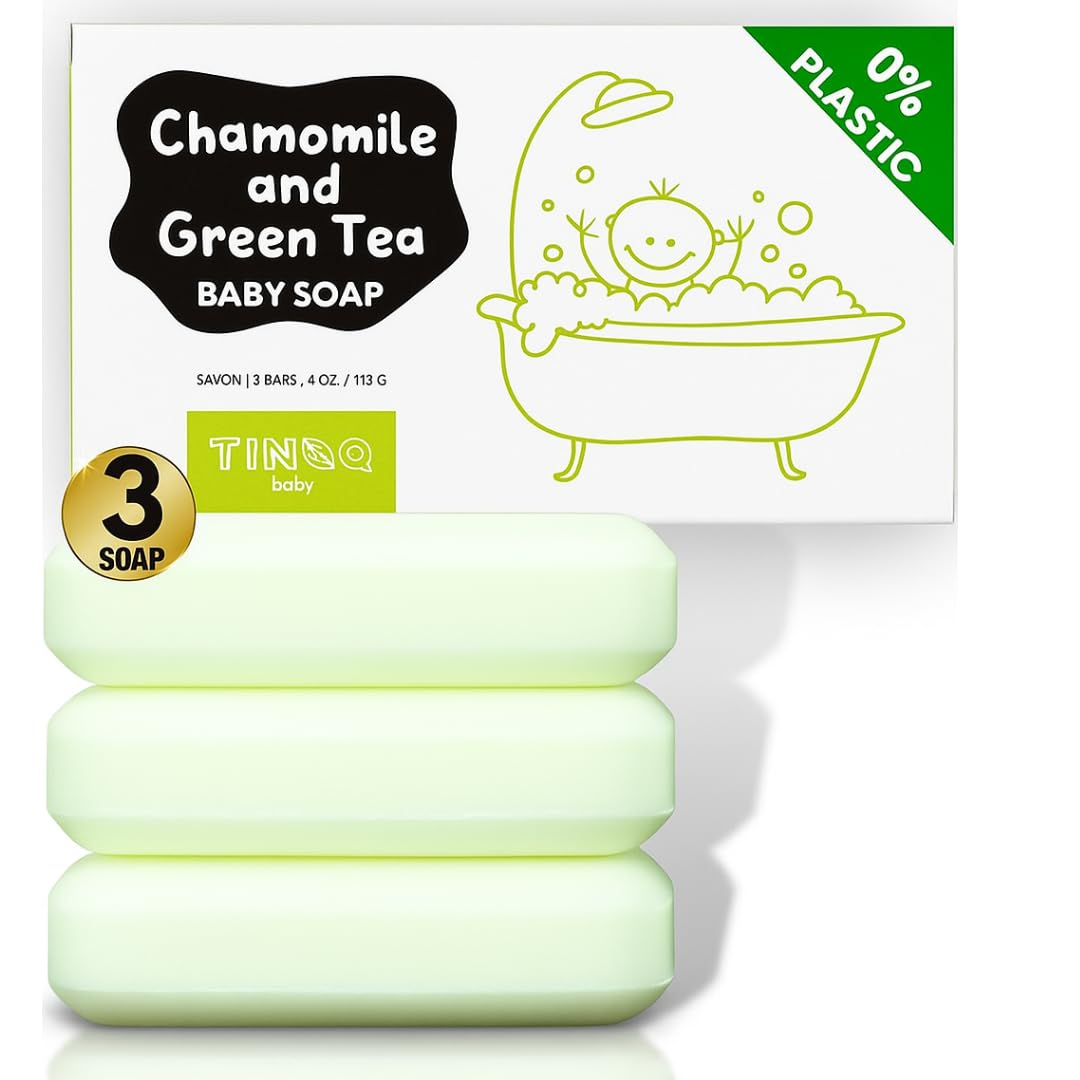 Tinoq Organic Baby Soap: Fragrance-Free & SLS-Free Purity