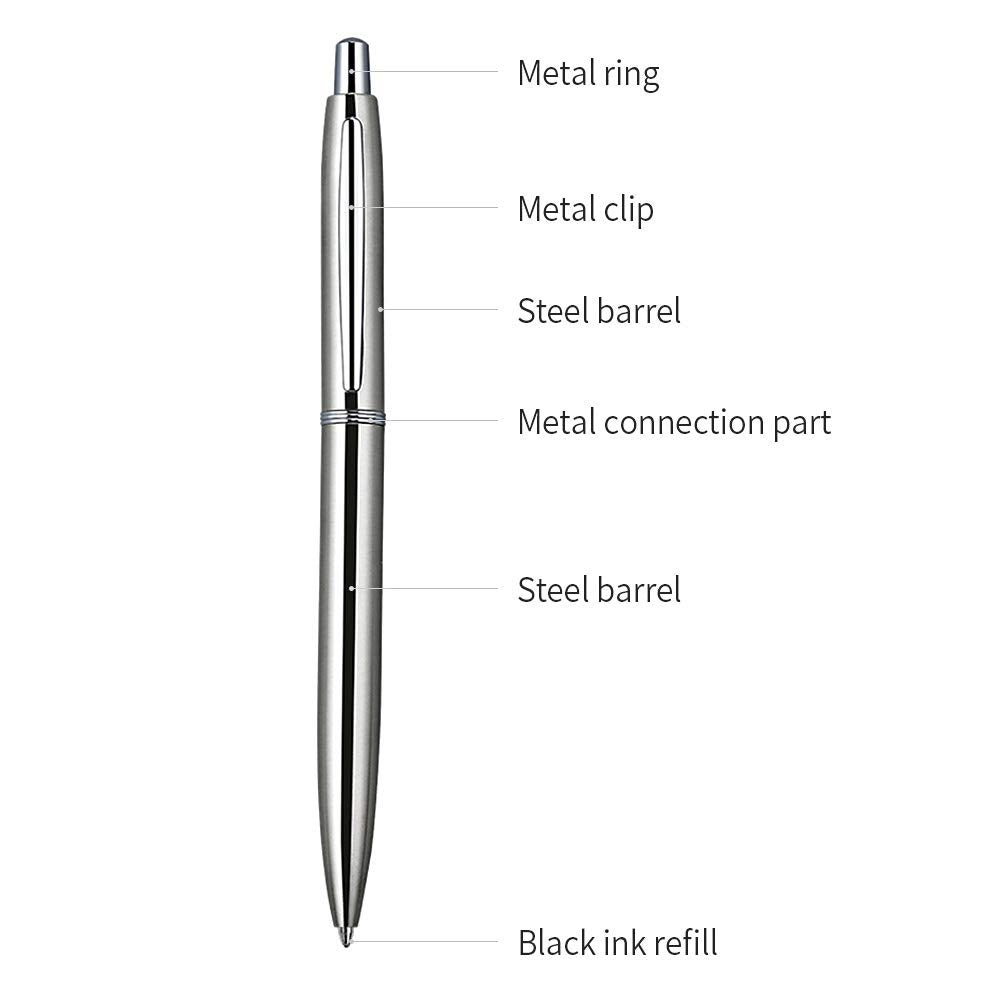Non-Toxic Office: ChaoQ Metal Retractable Pen Bundle Chemical-Free