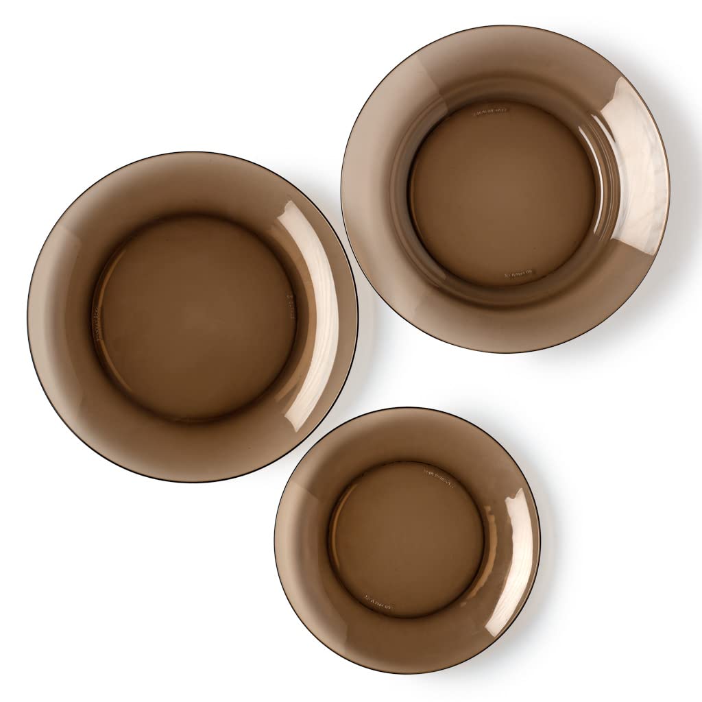 Non-Toxic Glass Dinnerware Set, 18-Piece – Duralex Lys
