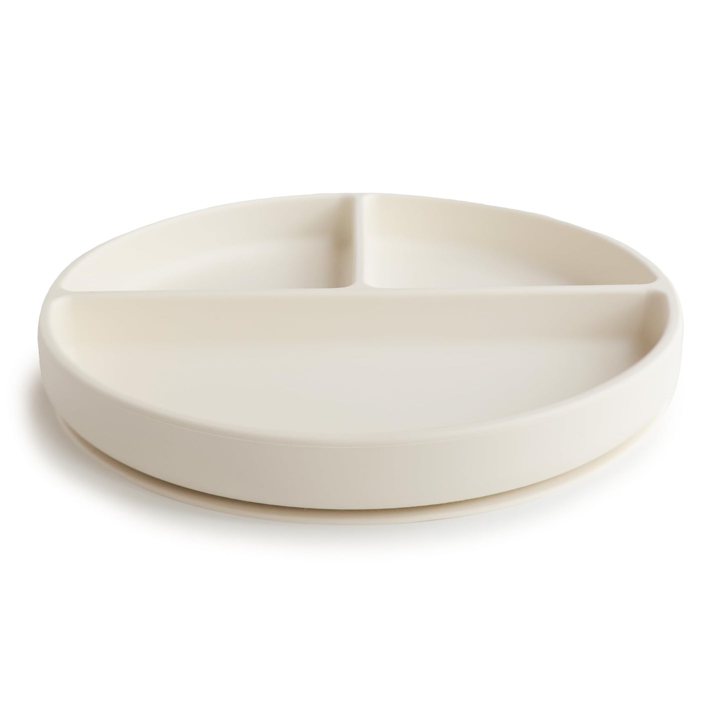 mushie 100% Food-Grade Silicone Divided Suction Plate