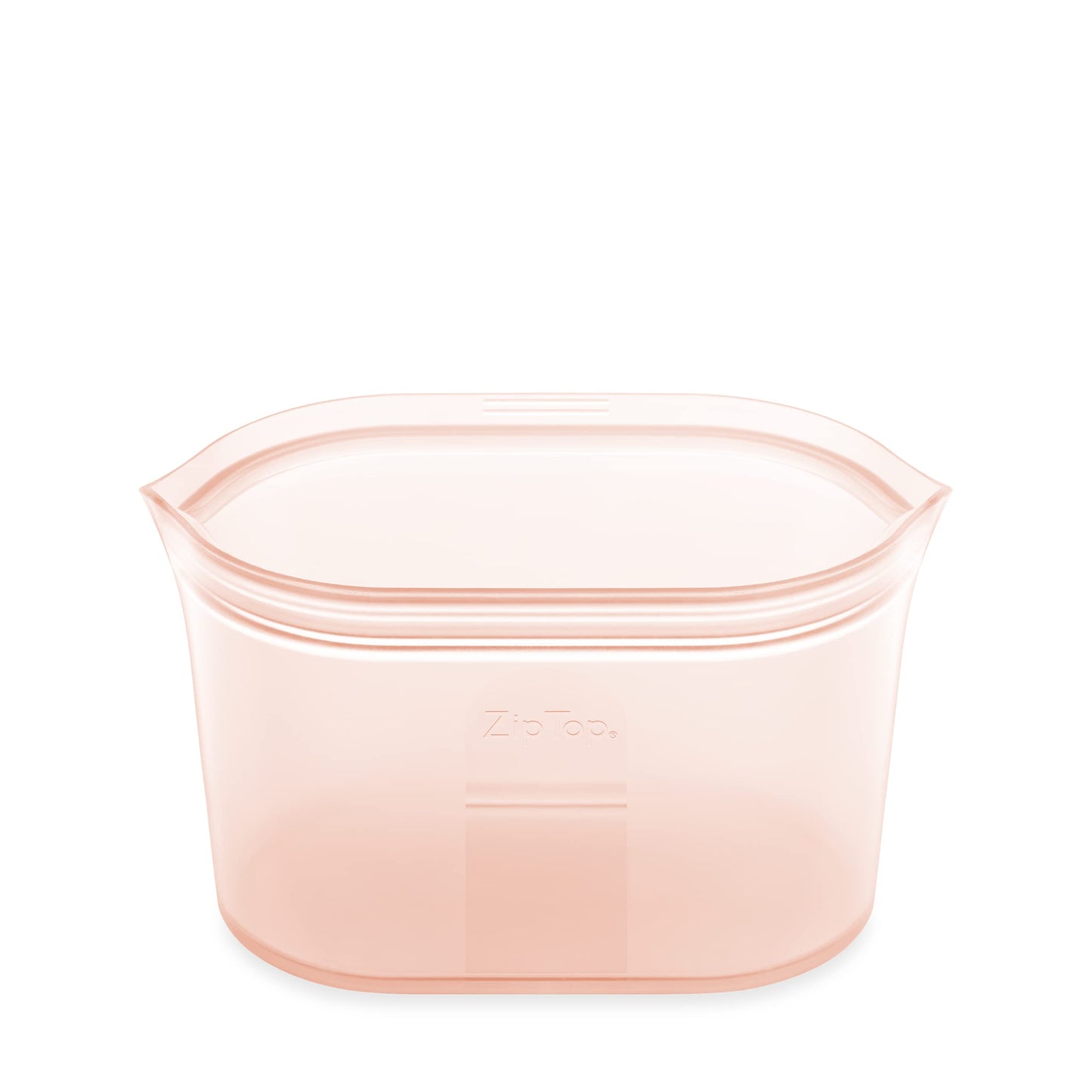 Reusable Silicone Bags, Stand-Up Zip Seal, 2-Bag Set - Zip Top