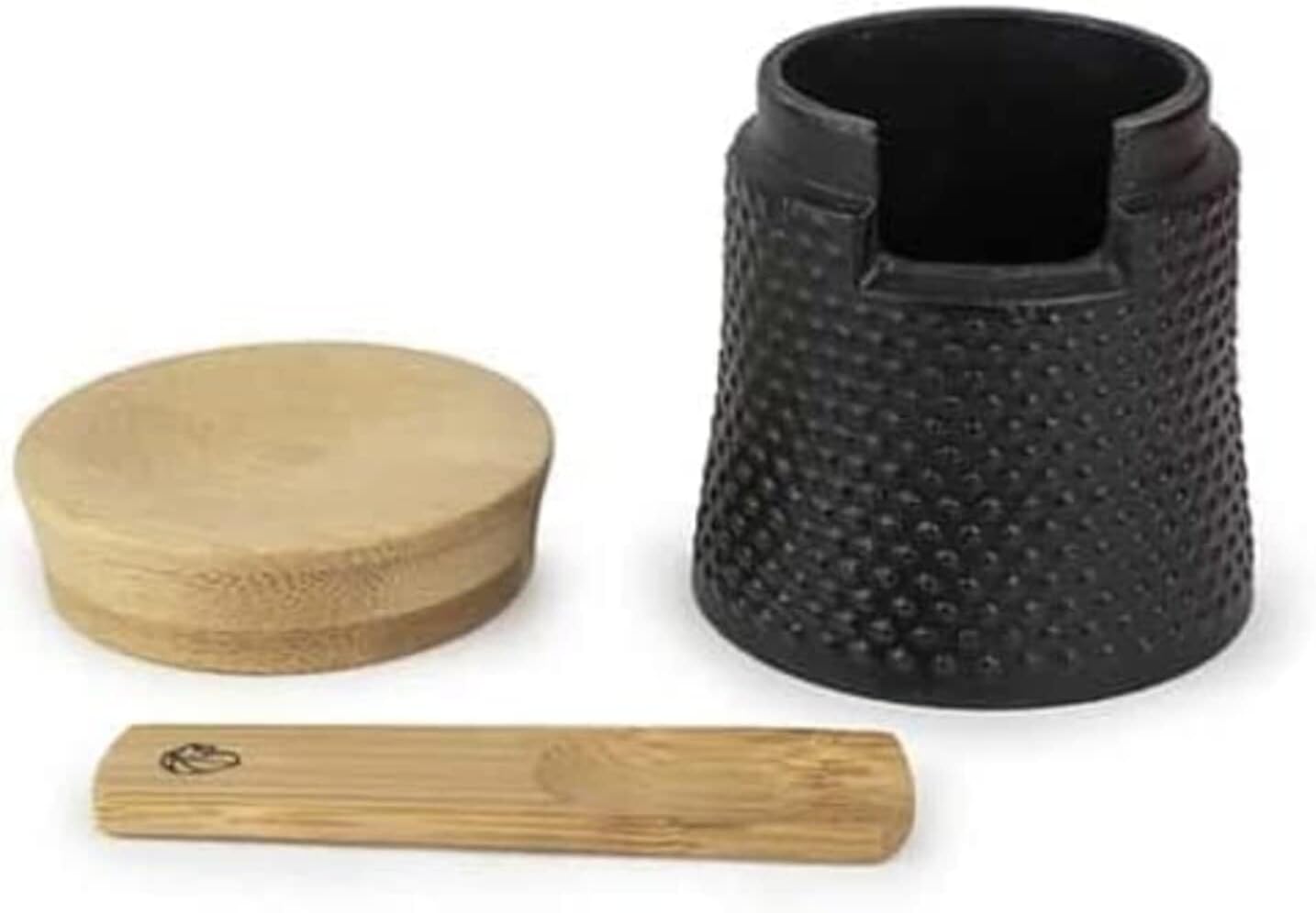 Cast-Iron Pepper & Salt Mill Set with Bamboo Base – Peugeot Bali