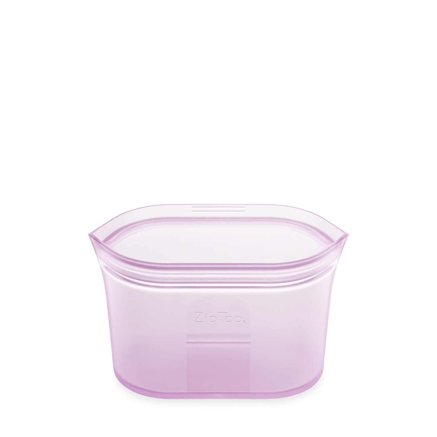 Reusable Silicone Bags, Stand-Up Zip Seal, 2-Bag Set - Zip Top
