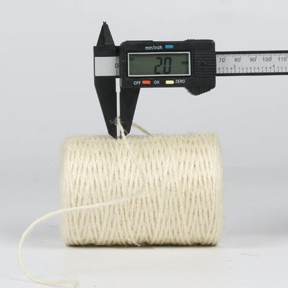 100% Natural Jute Twine: 1100 Feet of Biodegradable Cord for Zero-Waste Crafting and Gardening