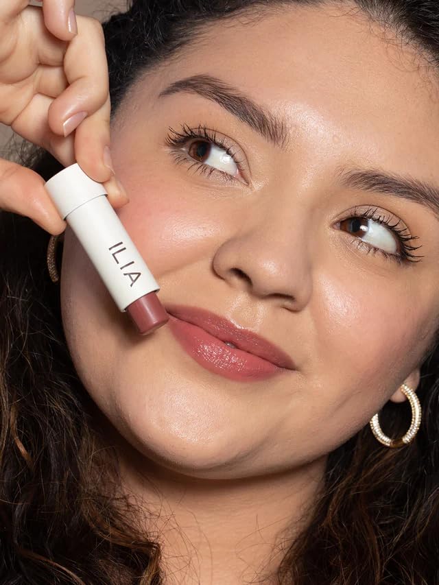 ILIA Balmy Tint Hydrating Lip Balm: Buildable Color with Shea Butter