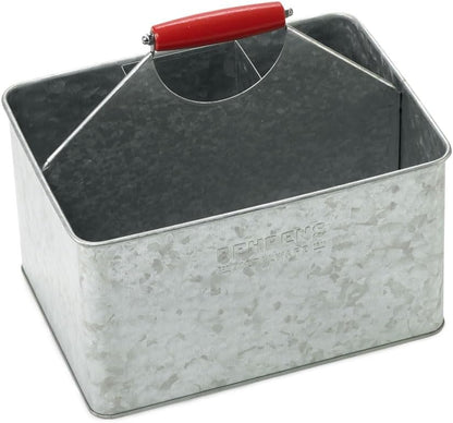 Behrens Galvanized Steel Large Partitioned Cleaning Caddy