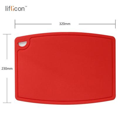 Non-Toxic Food-Grade Silicone Cutting Board Set, 3-Piece – Liflicon