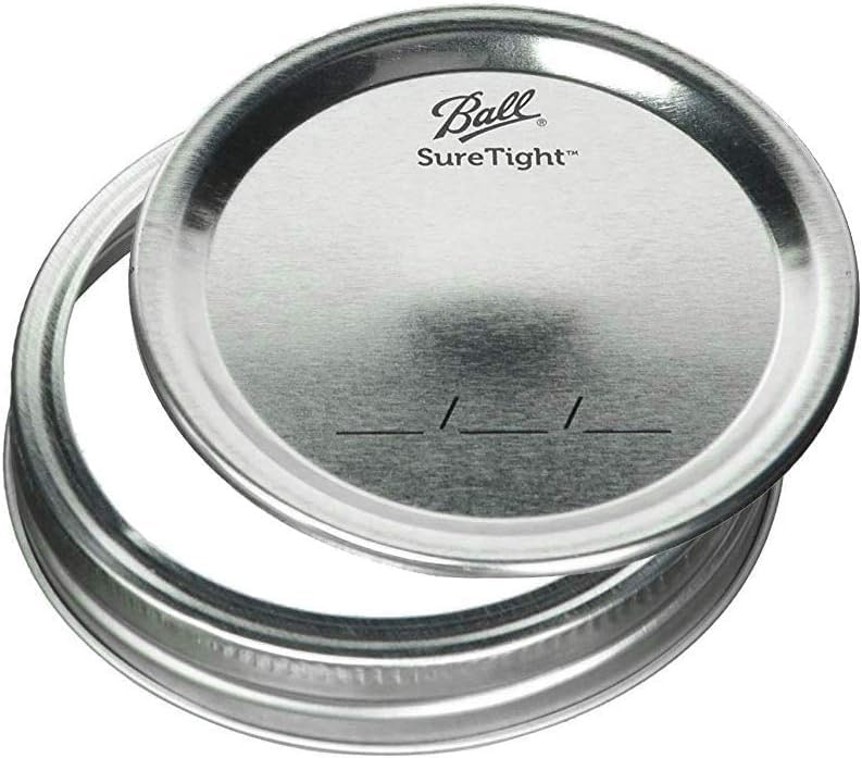 Wide Mouth Pint Glass Mason Jars, BPA-Free, 2-Pack – Ball