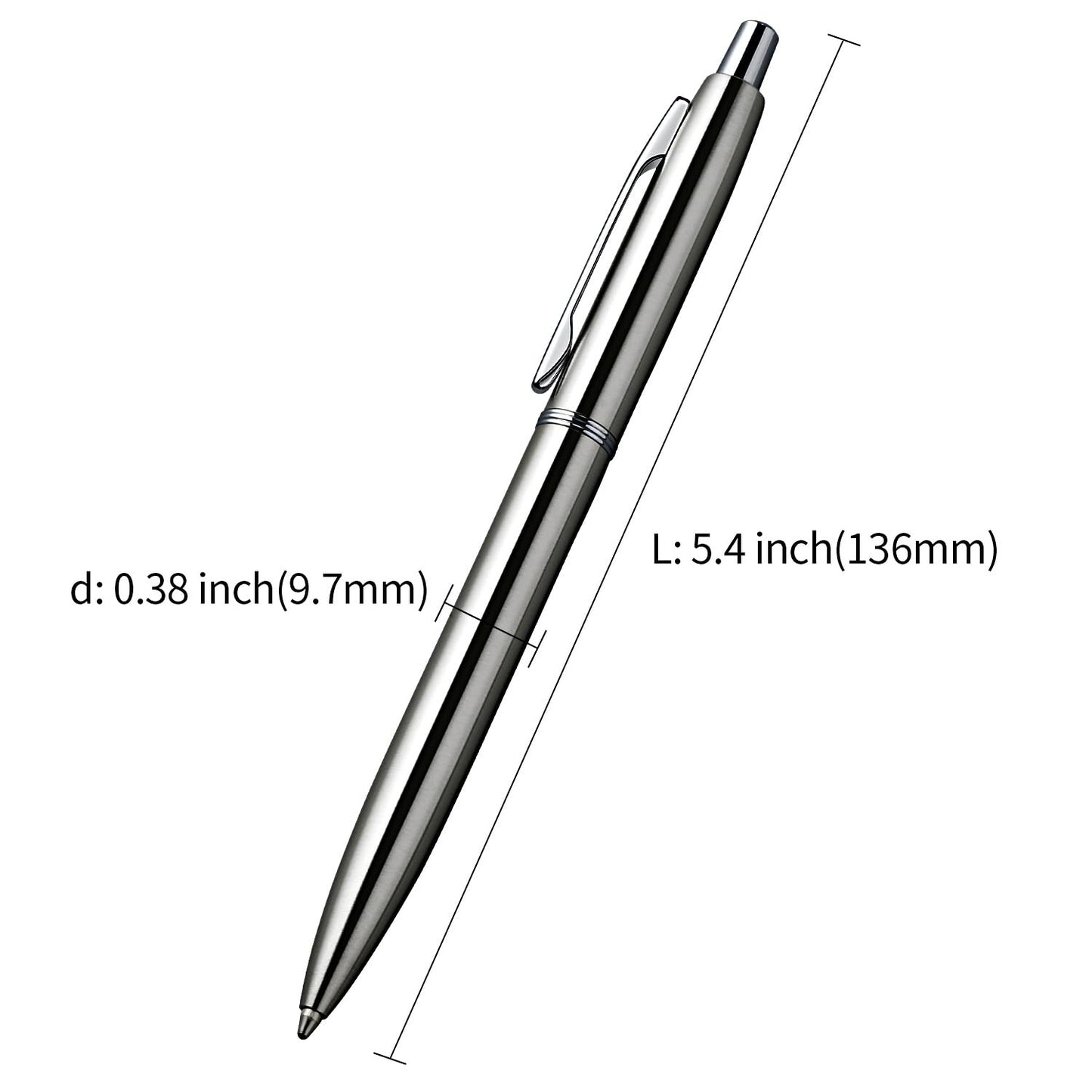 Non-Toxic Office: ChaoQ Metal Retractable Pen Bundle Chemical-Free