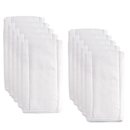 Fasoar Cotton Prefold Cloth Diapers: 100% Unbleached Purity