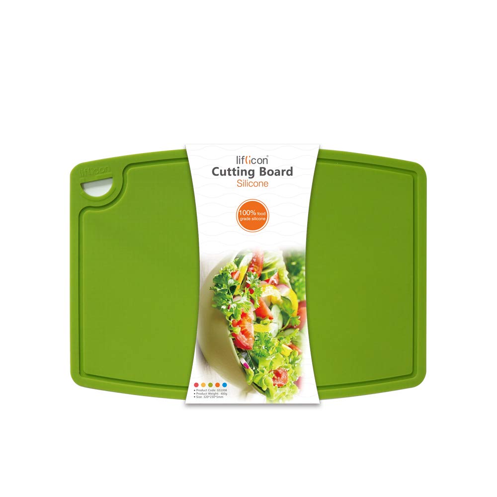 Non-Toxic Food-Grade Silicone Cutting Board Set, 3-Piece – Liflicon