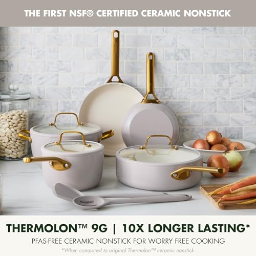 NSF-Certified Ceramic Nonstick Cookware Set – GreenPan Reserve Pro