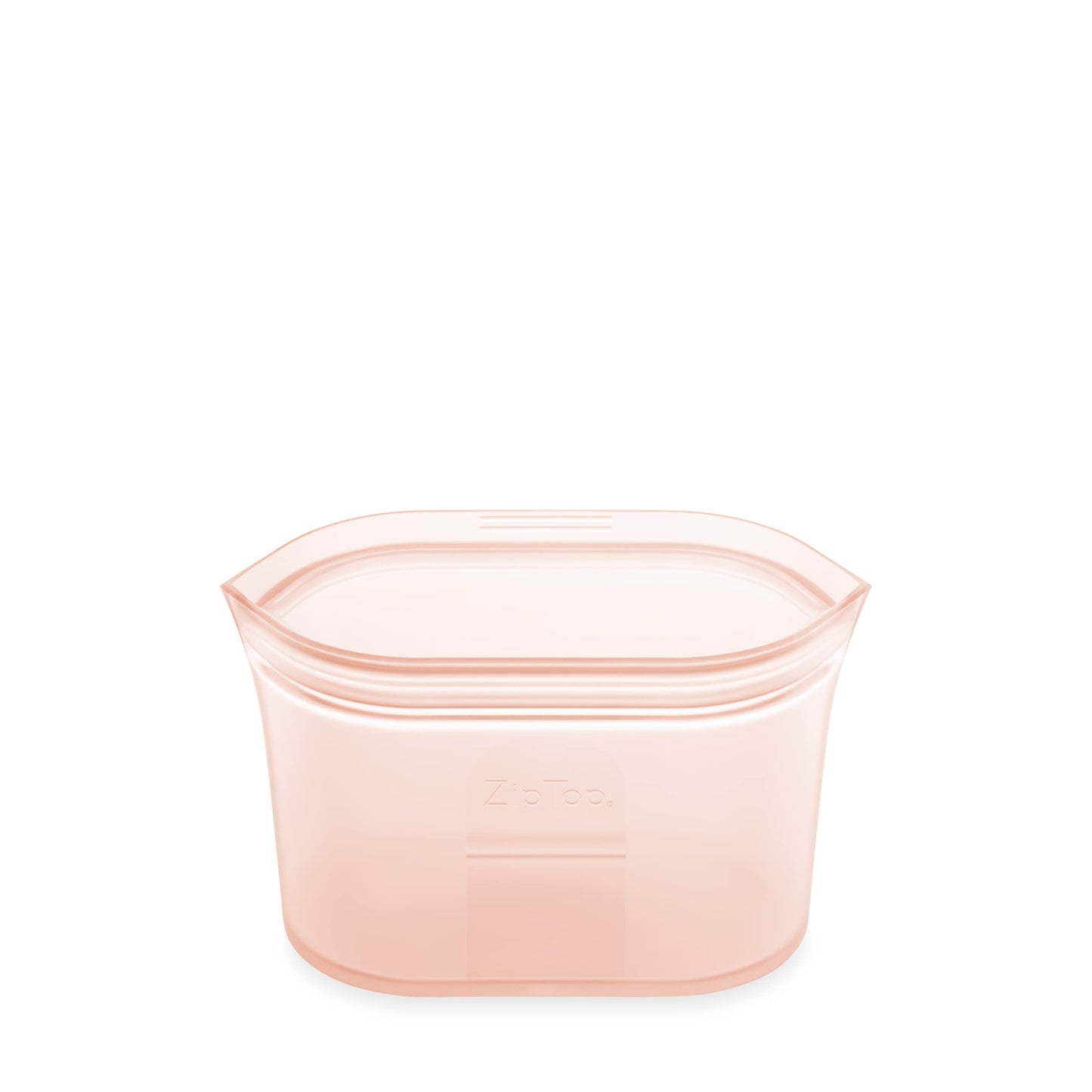Reusable Silicone Bags, Stand-Up Zip Seal, 2-Bag Set - Zip Top