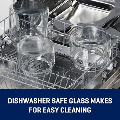 Glass Storage Jars with Fresh-Sealed Lids, 96 oz, 2-Pack – Anchor Hocking
