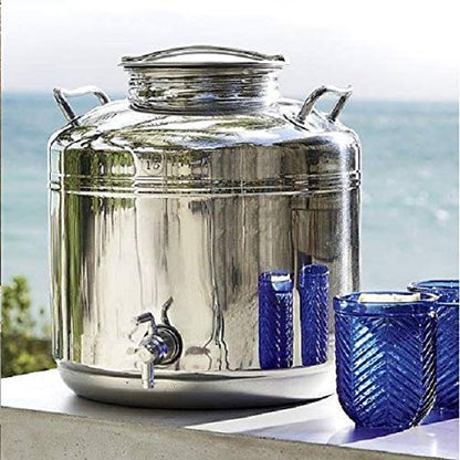 Plastic-Free Stainless Steel Water Dispenser, 100L – Sansone Fusti