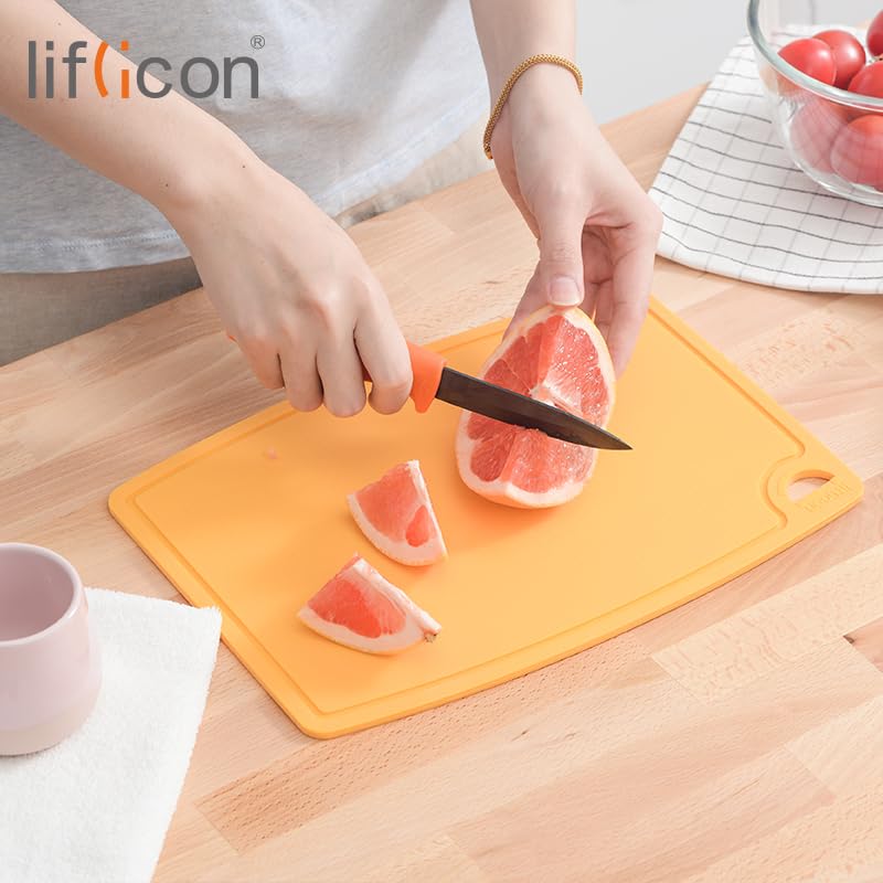 Non-Toxic Food-Grade Silicone Cutting Board Set, 3-Piece – Liflicon