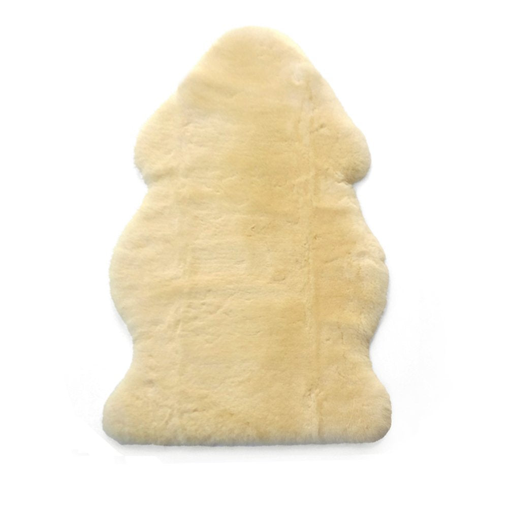 Woolino Sheepskin Luxuriously Soft Rug: 100% Natural Merino Wool