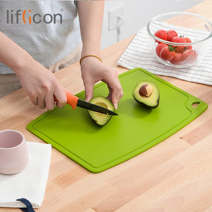 Non-Toxic Food-Grade Silicone Cutting Board Set, 3-Piece – Liflicon