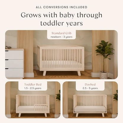 Babyletto Hudson 3-in-1 Crib: GREENGUARD Gold Purity