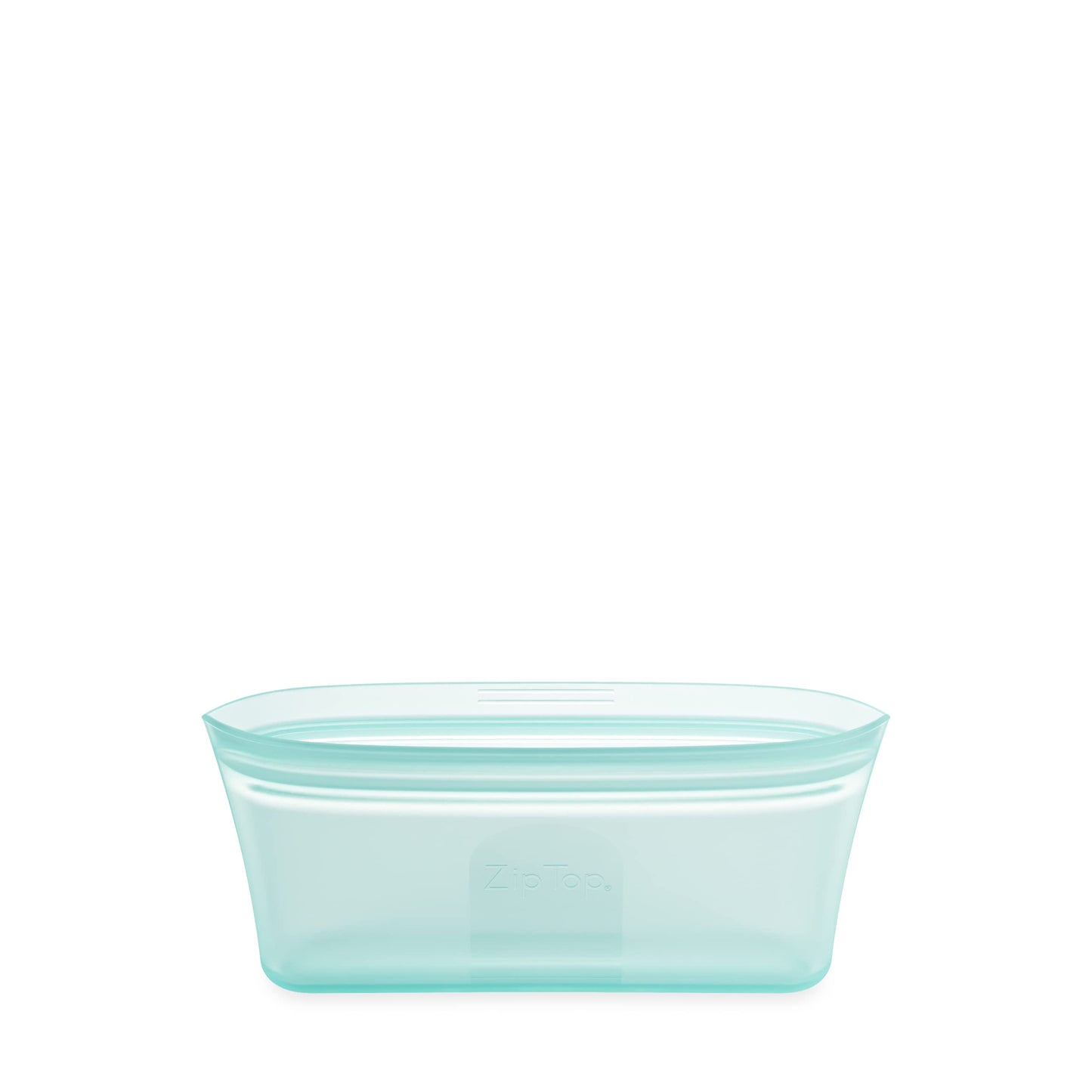 Reusable Silicone Bags, Stand-Up Zip Seal, 2-Bag Set - Zip Top