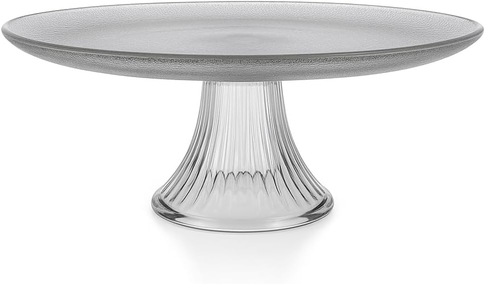 Non-Toxic Glass Cake Stand & Dome – Anchor Hocking Monaco