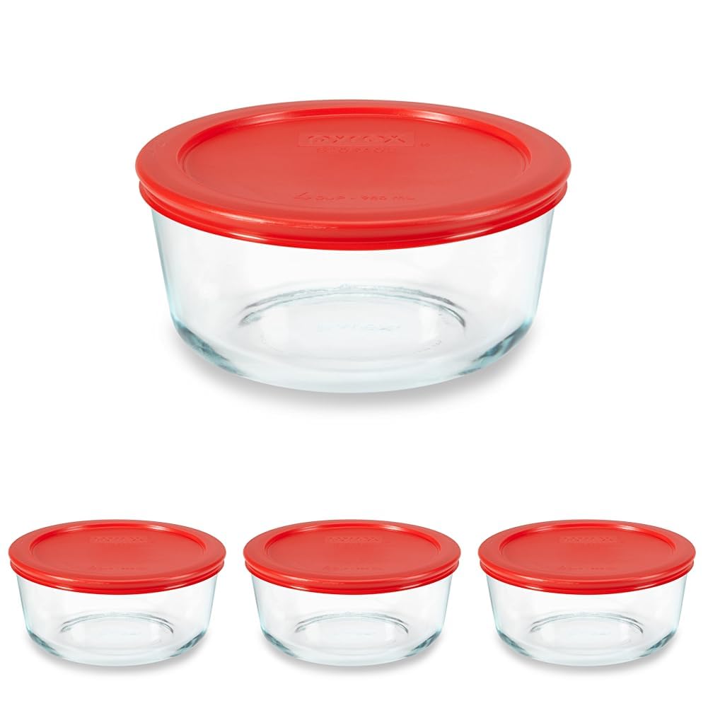 Pyrex Simply Store 11-Cup Glass Food Storage Container