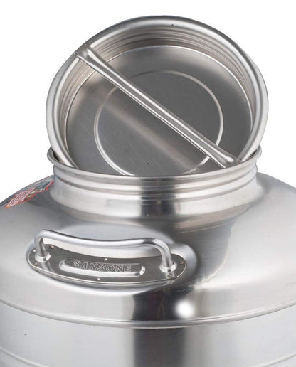 Plastic-Free Stainless Steel Water Dispenser, 100L – Sansone Fusti