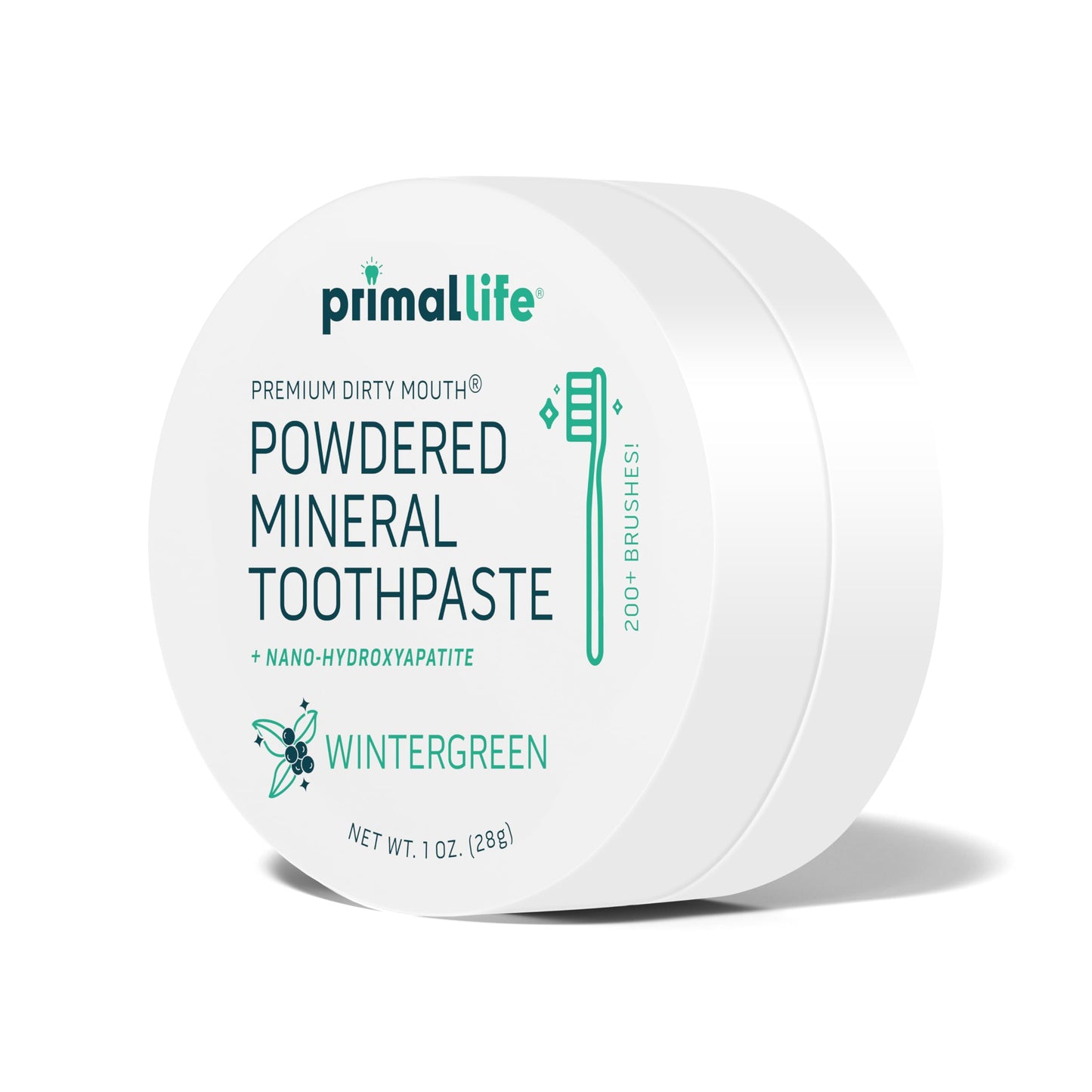 Fluoride-Free Remineralizing Tooth Powder, Bubblegum – Primal Life Organics