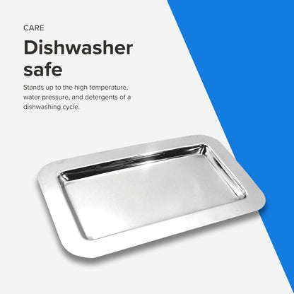 Non-Toxic Stainless Steel Serving Tray (Frieling, 18/10)