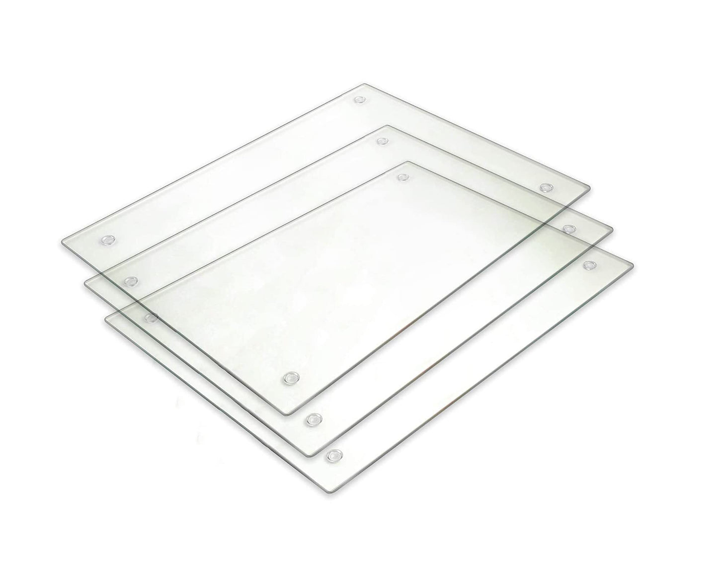 Non-Toxic Tempered Glass Serving Board & Trivet