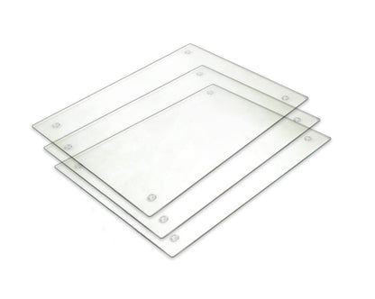 Non-Toxic Tempered Glass Serving Board & Trivet